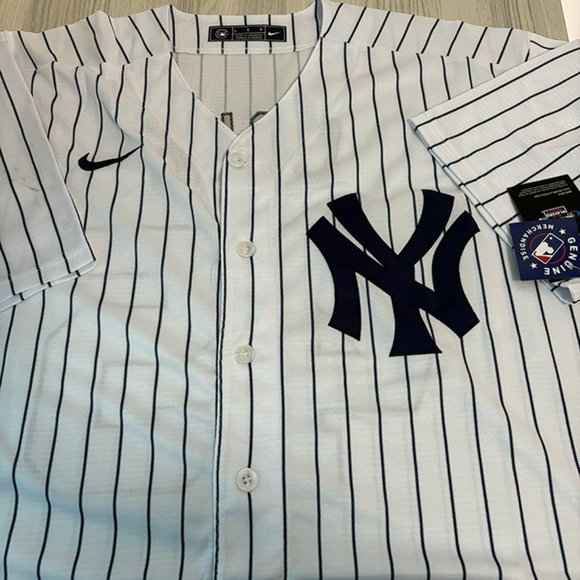 Jersey Nike MLB White York Yankees Baseball Jersey 45# Gerrit Cole - Picture 3 of 6